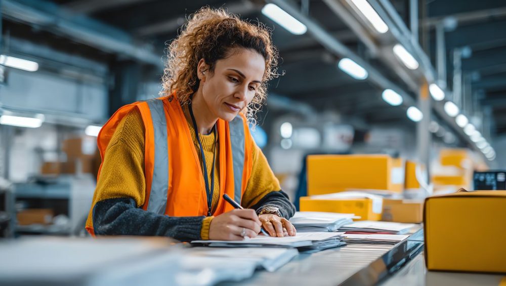 Reviewing a product liability insurance policy, warehouse setting