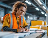 Reviewing a product liability insurance policy, warehouse setting